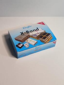 Läufer X-Band im Karton - 100 g, 15 0 x 11 mm, bunt sortiert (5050042)