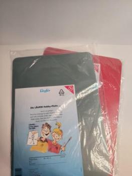 Bastelunterlage uni sortiert