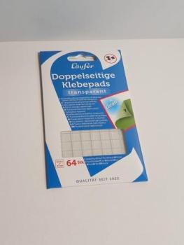 Klebepads 64St transparent