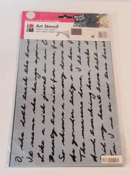 Schablone Art Stencil