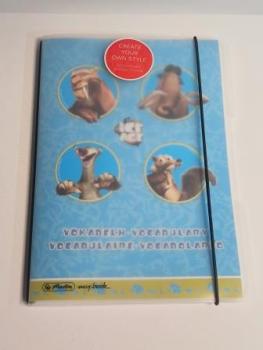 Vokabelheft Ice Age mit Flexeinband