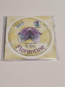FLORENTINE"SPRINGTIME"80G.10CM RUND,65BL.M.02