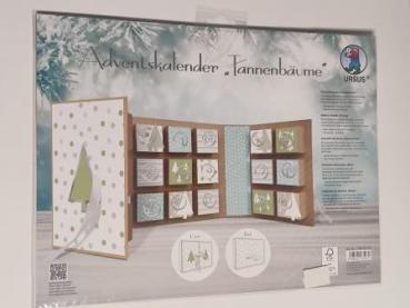 Adventskalender Bastelset Tannenbäume 17860002F