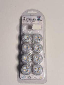 LED DEKO LICHT  Stück WARMWEIß