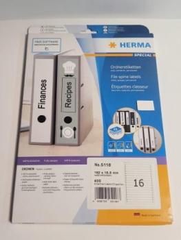 Universaletikett 192x16,9 weiß