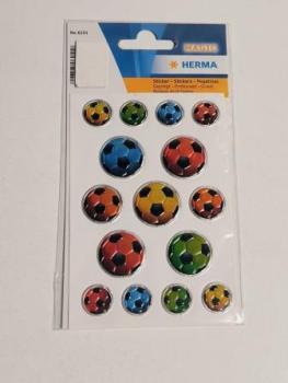 Schmucketikett gepr. Fussball