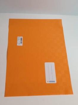 Heftschoner A5 gedeckt orange