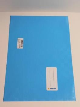 Heftschoner A5 gedeckt h'blau