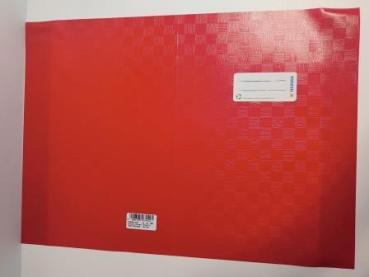 Heftschoner A4 gedeckt rot