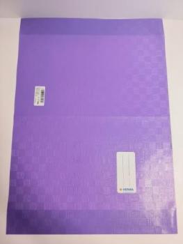 Heftschoner A4 gedeckt violett