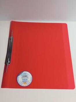 Spiral-Schnellhefter A4 transl.rot