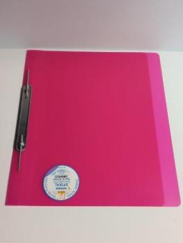 Spiral-Schnellhefter A4 transl.pink