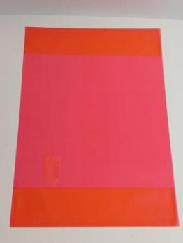 Heftschoner A5 rottransparent