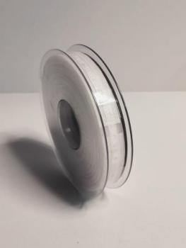 Zierband Herz 15 mm / 20 m weiß  ldm