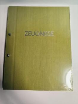 Zeugnismappe A4 apfelgrün