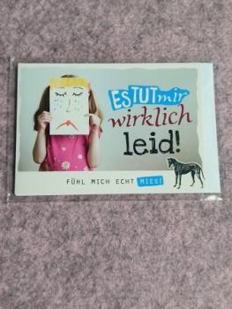 Minikarte Klappkarte