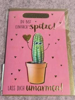 Klappkarte Bitte LächelnMotiv 7