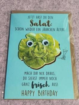 Klappkarte Bitte LächelnMotiv 27