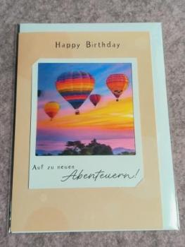 3D Polaroid Klappkarte