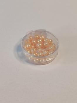 Wachsperle apricot 6 mm  45er