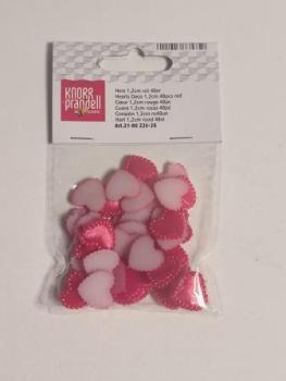 Herz 1,2cm rot 48er