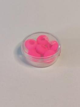 Neon Bead Gr.Lo. 9 x14 mm pink  6er