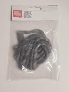 Wollschnur 2m grau   Stk