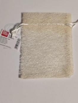 Spider Säckchen 10 x 13cm creme