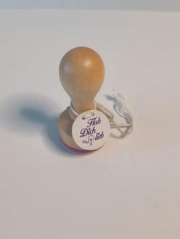 Stempel rund Hab dich lieb