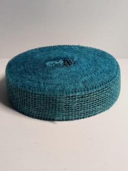 Juteband 50mm x 40m türkis