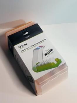 helit Lernkartei the beebox, A7, orange-transluzent (5162189)