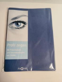 Bewerbungsmappe Sprint blau