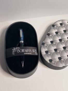 Kugelschreiber Metall blau