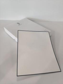 Briefpapier Leinen weiß