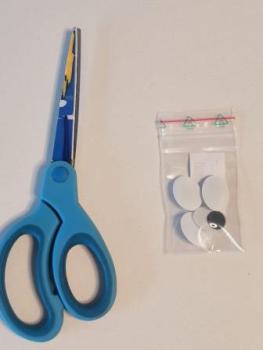 Wackelaugen oval 20 x 15 mm 100Stk / Pg