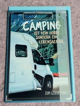 Geburtstagskarte Hobby sortiert