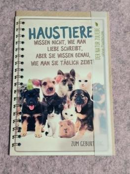 Kurt Eulzer Glückwunschkarte Geburtstag Tiere