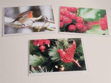 Glückwunschkarten Weihnachten sort.