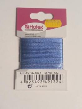 Satin Nylonschnur 5 m blau