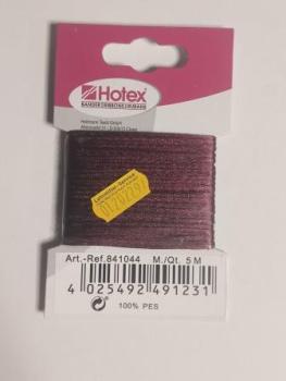 Satin Nylonschnur 5 m bordeaux