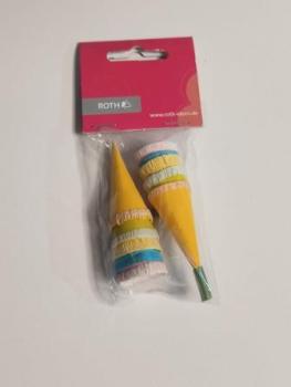 Zuckertüten 4cm  10Stk/Pg