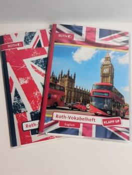 Vokabelheft A5 Englisch sort.