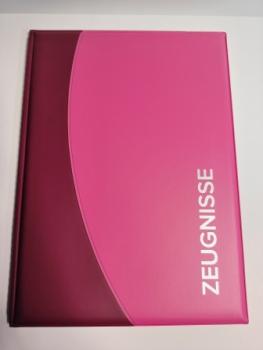 Roth Zeugnismappe 12 Hüllen rosa DIN A4