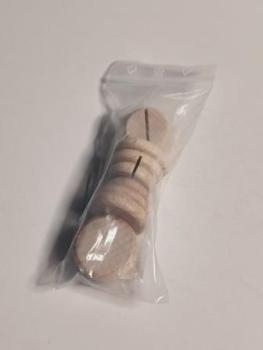 CREApop Holz-Lampenfuss klein 4 Stk/Btl