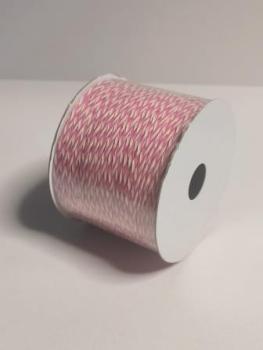 Flechtband 3 mm 45 m brombeere / natur   ldm