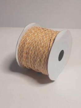 Flechtband 3 mm 45 m bernstein / natur   ldm