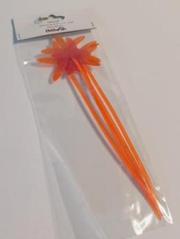 Verschluß Blume Btl 4 Stk orange