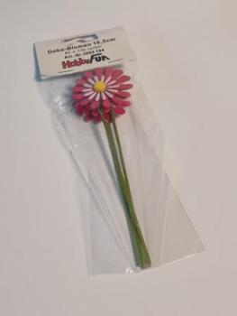 Deko-Blumen 16,5cm Btl/3 Stk cyclam