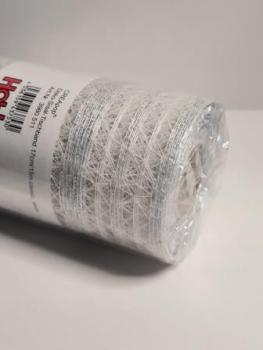 Deko Sisal Tischband 17 cm / 15 m weiss   ldm