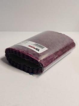 Wellenvlies 14 cm / 15 m bordeaux   ldm